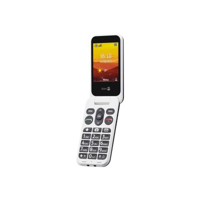 11. Doro Leva L20 7,11 cm (2.8") 132 g Czarny, Biały Telefon funkcjonalny