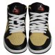 3. Buty sportowe oryginalne Air Jordan 1 Mid Tartan Swoosh Men's - DZ5329-001