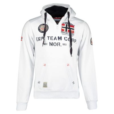 Bluza męska Geographical Norway GOPTAINE MEN 100 EO BS2 (WT1885H/GN-WHITE)
