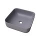 WASHBASIN CATANIA 385X385X140 MATT GREY