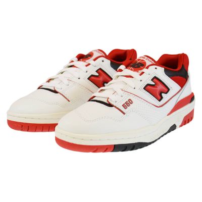 3. Buty Lifestylowe Sneakersy New Balance 550 White Red - BB550SE1