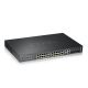 8. Switch Zyxel GS2220-28HP 28p PoE (PoE+: 24;) 375W Managed Gigabit