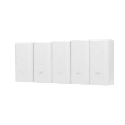 2. Zasilacz PoE Ubiquiti POE-24-12W-5P,  24V, 0,5A, 12W 5pak