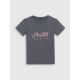 5. T-shirt slim z nadrukiem damski 4F 4FRAW26TTSHF4373-24S