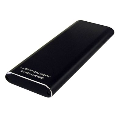3. LC-Power LC-M2-C-NVME obudowa do dysków twardych Obudowa SSD Czarny M.2