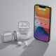 6. Etui Tech-Protect FlexAir na AirPods 4 - szare
