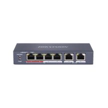 SWITCH POE HIKVISION DS-3E0106P-E/M 6-PORTOWY