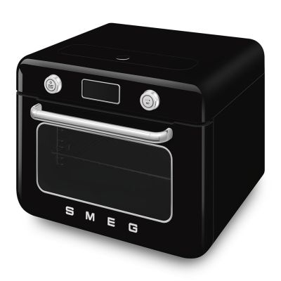 7. Smeg COF01BLEU piec parowy Mała Czarny Przyciski, Obrotowy