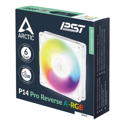 7. ARCTIC Freezer P14 Pro Reverse A-RGB (White) - 3 Pack Obudowa komputera Wentylator 14 cm Biały 3 szt.