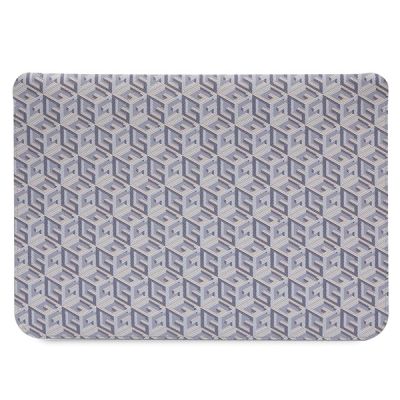3. Etui Guess GCube Stripes na laptopa 14'' - niebieskie