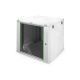 10. Digitus Szafa sieciowa wisząca DYNAmic 19" 12U rack 600x600, drzwi szyba, szary, niedzielona, złożona, 60kg