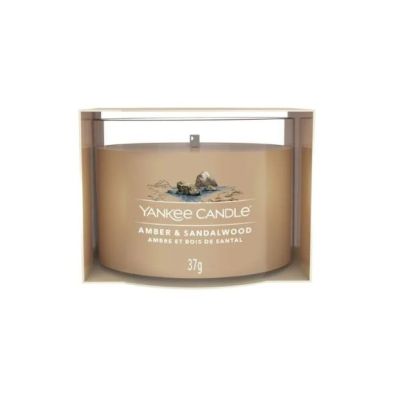 Świeca mini AMBER & SANDALWOOD YANKEE
