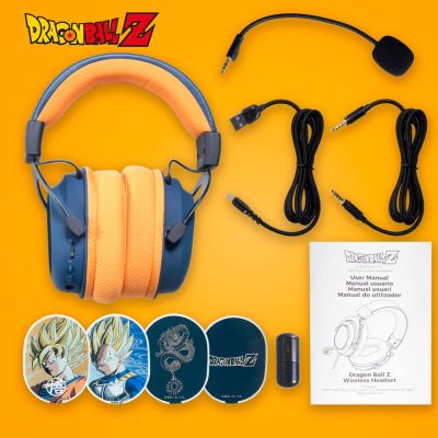 7. Blade DB2001 słuchawki/zestaw słuchawkowy Przewodowy i Bezprzewodowy Opaska na głowę Gaming USB Type-C Bluetooth Czarny, Szary, Pomarańczowy