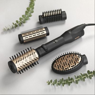 18. Suszarko-lokówka z jonizacją do włosów Babyliss AS970E (650W; kolor czarno-złoty)