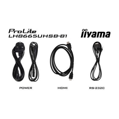 16. Płaski ekran iiyama LH8665UHSB-B1, 86 cali, 215,9 cm