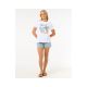 4. Koszulka RIP CURL Crystal Standard Tee biały