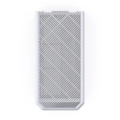 15. Obudowa PC Jonsbo D400, Midi Tower, ATX, Szkło Hartowane - biała