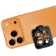 5. Szkło hartowane na obiektyw aparatu 3mk Lens Protection Pro do iPhone 17 Pro / 17 Pro Max - pomarańczowe