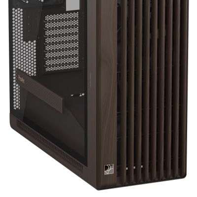17. Obudowa Asus PROART PA602 WALNUT WOOD TG PWM RETRO