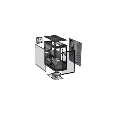 7. HYTE Y40 Midi Tower Czarny