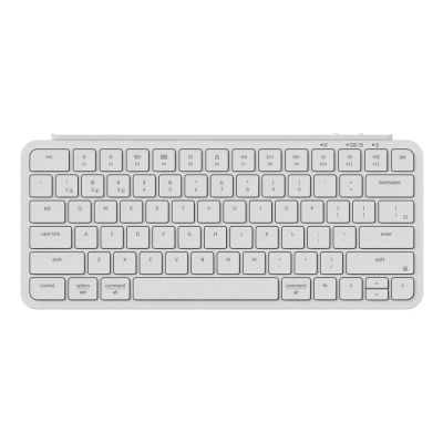 Keychron B1P-K8 klawiatura Dom/Biuro USB + RF Wireless + Bluetooth Kość słoniowa