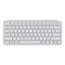 Keychron B1P-K8 klawiatura Dom/Biuro USB + RF Wireless + Bluetooth Kość słoniowa