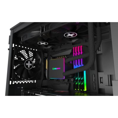 8. Xilence LiQuRizer RGB XC982 Procesor Zestaw do chłodzenia płynami 12 cm Czarny