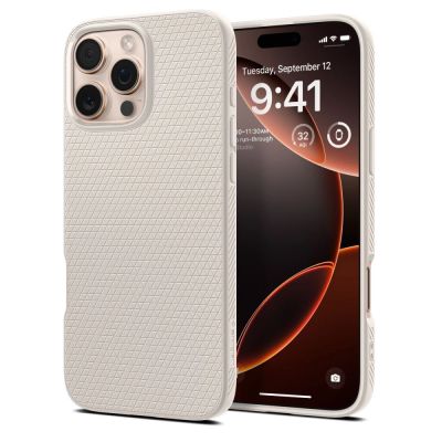 Etui Spigen Liquid Air na iPhone 16 Pro Max - tytanowy