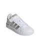 2. Buty dla dzieci adidas Grand Court 3.0 biało-srebrne JP9368
