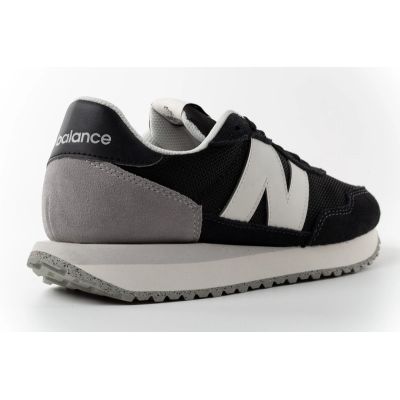 5. New Balance buty sportowe męskie sneakersy 237 czarne skórzane