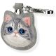 4. Etui Nimmy New Big Eyed Pet 2.0 Cat na lokalizator - szare