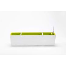 URBALIVE BERBERIS Donica samonawadniająca prostokątna 80 x 20 cm, biały
