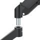 5. MACLEAN UCHWYT NA 2 MONITORY, SPRĘŻYNA GAZOWA, 17"-32", 2-10KG, CZARNY MC-134