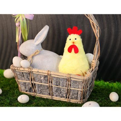 18. KURA STOJĄCA 17CM DEKORACJA WIOSENNA