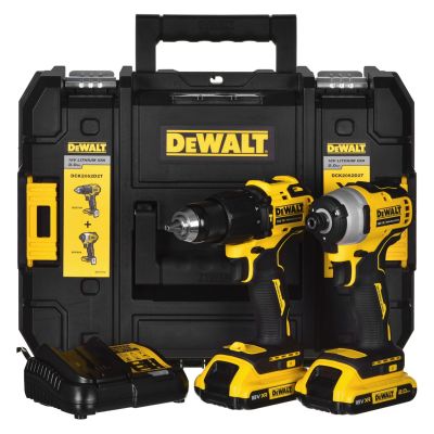 3. Zestaw Combo DeWalt 18V DCD709+DCF809 2x2,0Ah DCK2062D2T