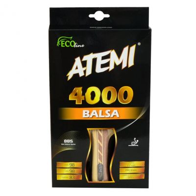 Rakietka do tenisa stołowego Atemi 4000 Balsa Concave  17204