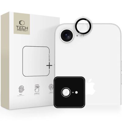 Nakładka na obiektyw Tech-Protect Camring Fit+ na iPhone 16e / 17e - przezroczyste