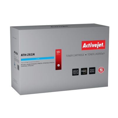 Activejet ATH-261N Toner (zamiennik HP 648A CE261A; Supreme; 11000 stron; niebieski)