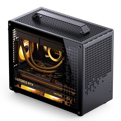 11. Obudowa Jonsplus MATX Uchwyt Case Z20 - czarny