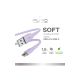 2. Kabel Puro Soft USB-A - USB-C 1,5m - fioletowy