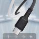 3. Kabel Dudao L9C Max 240W PD USB-C - USB-C 2m - czarny