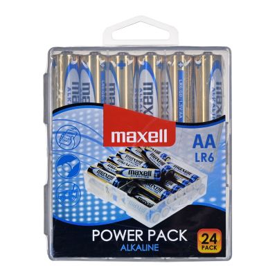 2. MAXELL Bateria alkaliczna LR6, VALUE BOX, 24 szt.