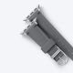 8. Skórzany pasek AMAZINGTHING Class Band do Apple Watch 45 / 46 / 49 mm - szary