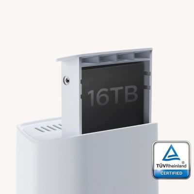 8. Zewnętrzny zestaw monitoringu Baseus Security N1 Plus Dual 2K (2 kamery) – biały