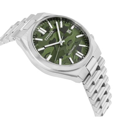 3. Zegarek Męski CITIZEN Tsuyosa Sapphire Mechanical NJ0159-86X + BOX