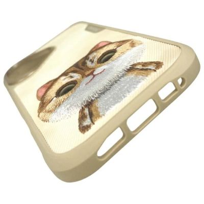 7. Etui Nimmy Big Eyed Pet 2.0 Cat na iPhone 16 - zielone