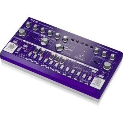 2. Behringer TD-3-GP Syntezator linii basowej fioletowy