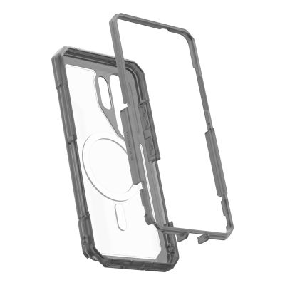 9. Urban Armor Gear Trooper pokrowiec na telefon komórkowy 17,5 cm (6.9") Przezroczysty, Popiół
