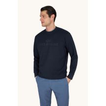 Paul&Shark męska bluza z bawełny i lyocellu granatowa 26411803-50