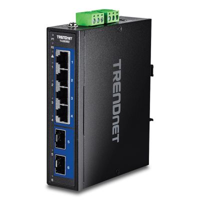 Trendnet TI-G5062 przełącznik sieciowy Nie zarządzany 2.5G Ethernet (100/1000/2500) Czarny